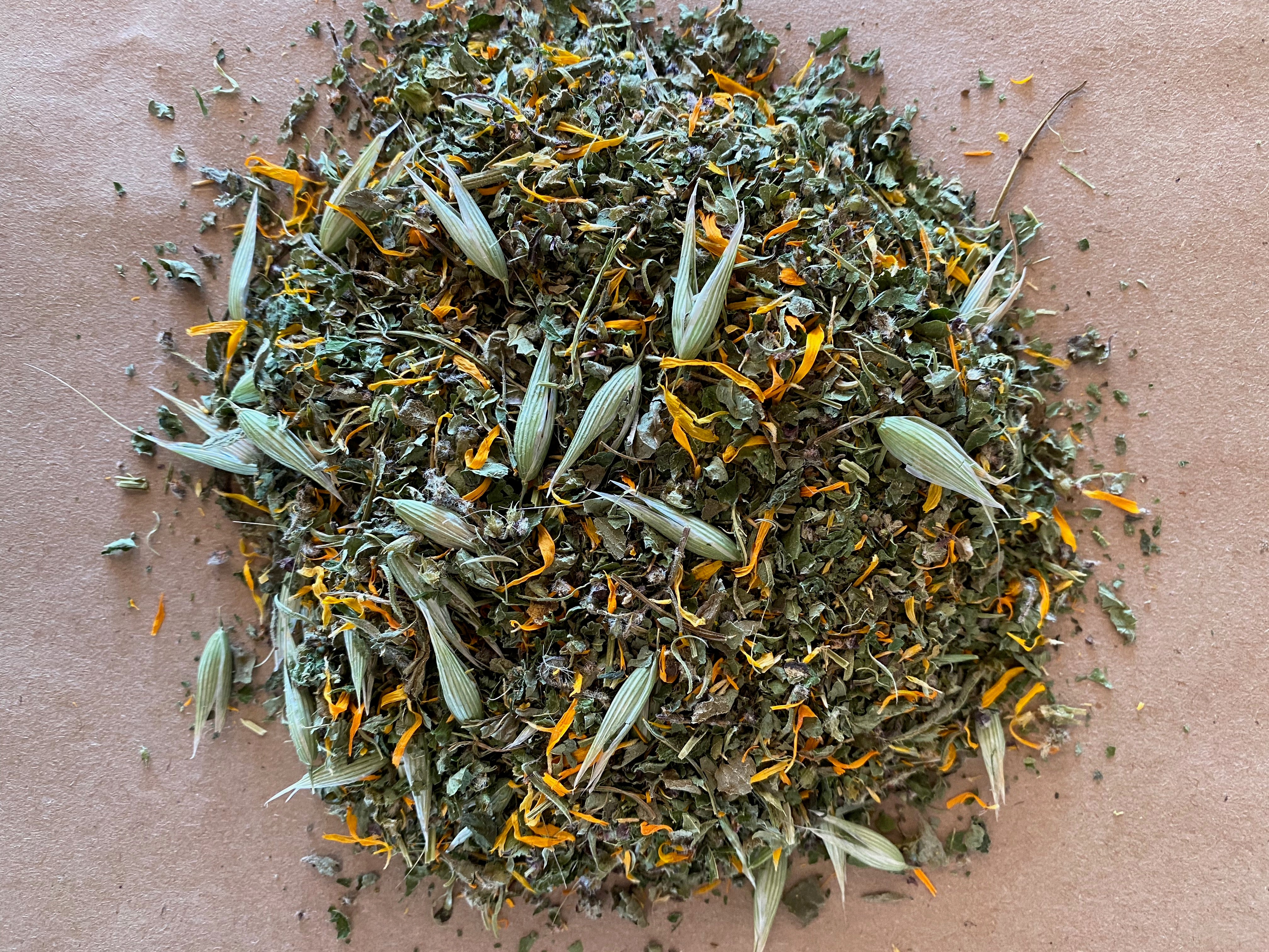 Calendula 1oz Dried Calendula Organic Dried Herbs Herbalism Botanicals  Herbal Teas Aromatherapy Meditation 