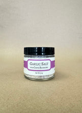 Load image into Gallery viewer, Garlic Salt with Chive Blossoms