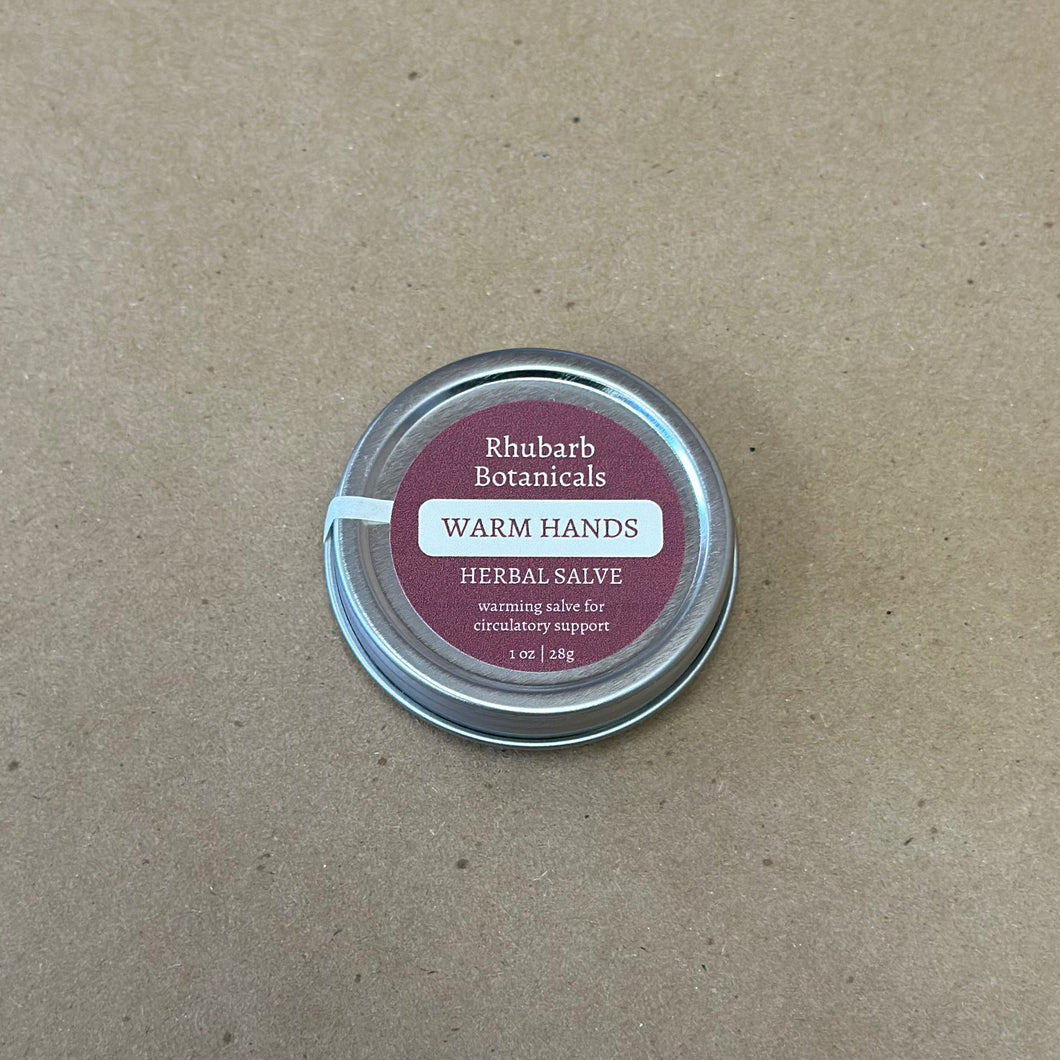 Warm Hands Herbal Salve