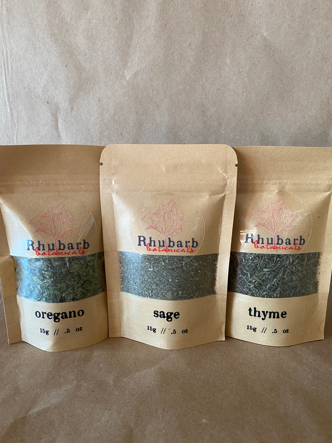 Culinary Herb Trio - Oregano, Sage, & Thyme
